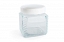 Glass storage jar "Rondo" 0,39 L, snow-white
